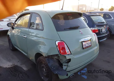 2013 Fiat 500 Pop from USA, damaged, VIN 3C3CFFAR5DT629018